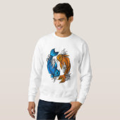 Koi Ying Yang Sweatshirt (Vorne ganz)