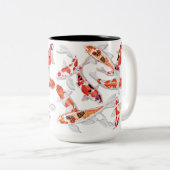 Koi Zweifarbige Tasse (VorderseiteRechts)