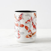 Koi Zweifarbige Tasse (Mittel)