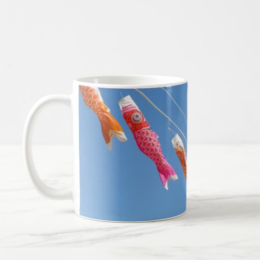 Koinobori (Karpfenschläuche): Japan Kaffeetasse (Links)
