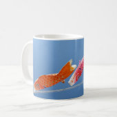 Koinobori (Karpfenschläuche): Japan Kaffeetasse (Vorderseite Links)