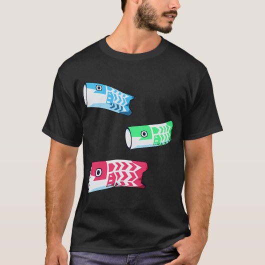 Koinobori (Klein) T-Shirt (Vorderseite)