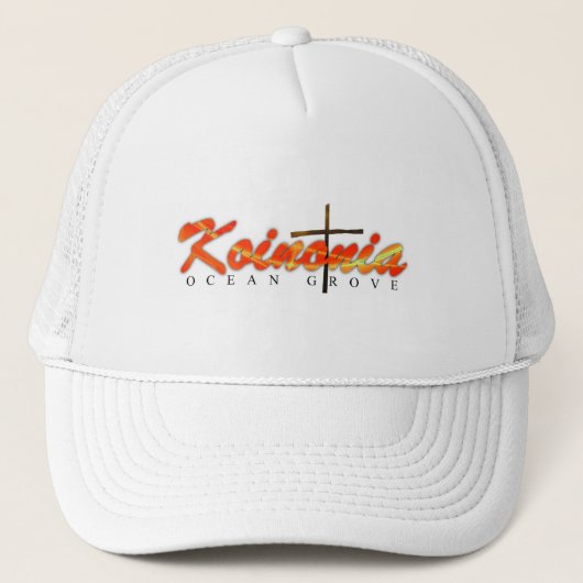 Koinonia - Ozean-Waldung Truckerkappe (Vorderseite)