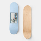 Koishikawa Tea House Sicht auf den Fuji von Hokusa Skateboard (Vorderseite)