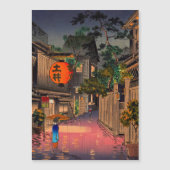 Koitsu - Abend auf der Ushigome-Magnetkarte Magnetkarte (Vorderseite)