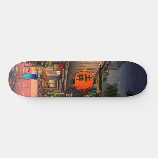 Koitsu - Abend in Ushigome Skateboard (Horizontal)