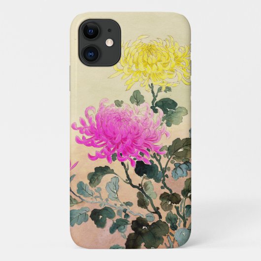 Koitsu Tsuchiya Chrysanthemum japanische Blume art Case-Mate iPhone Hülle (Rückseite)