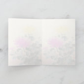 Koitsu Tsuchiya Chrysanthemum japanische Blume art Karte (Innenseite)