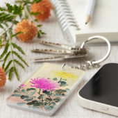 Koitsu Tsuchiya japanische Blumenkunst Schlüsselanhänger (Vorderseite rechts)