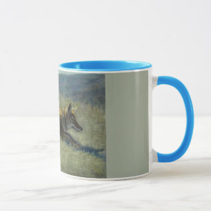 Kojote 11 Unze-Wecker-Tasse Tasse
