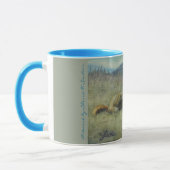 Kojote 11 Unze-Wecker-Tasse Tasse (Links)