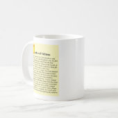 Kojote gibt Lachse frei Kaffeetasse (Vorderseite Links)