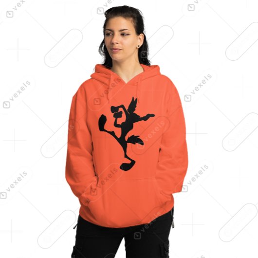 Kojote in Bewegung Hoodie