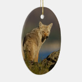 Kojote Keramikornament (Rechts)