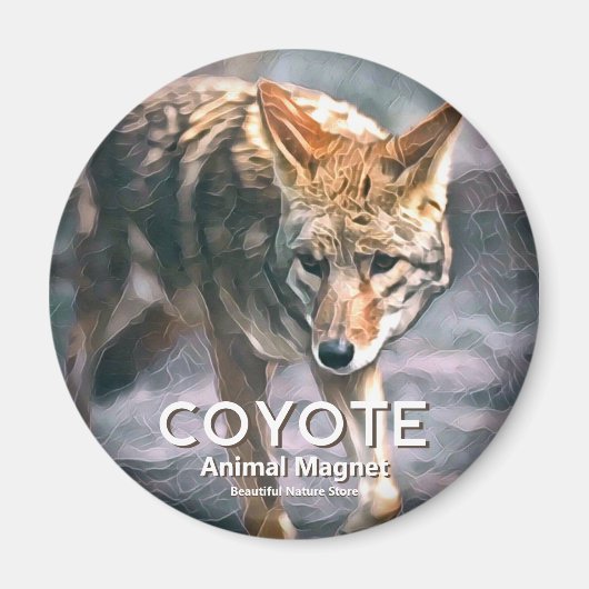 Kojote Magnet (Vorne)