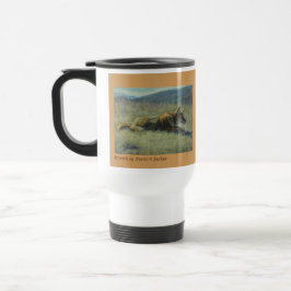 Kojote-Pendler-Reise-Tasse 15oz Reisebecher