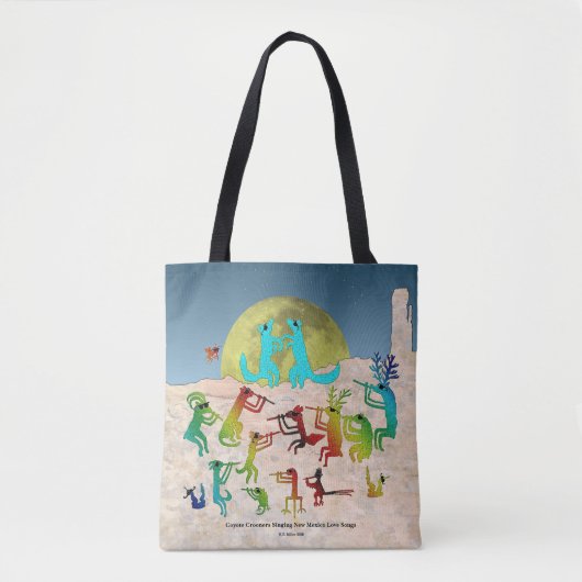Kojoten-Kröner Tasche (Vorderseite)
