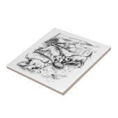 Kojotenwelpen Fliese (Seite)