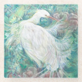 Koka: The Radiant Heron Glasuntersetzer (Vorderseite)