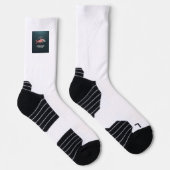 Kokanee-Lachs-Bergbach-Geist Socken (Rechts)