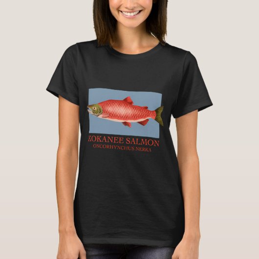 Kokanee-Lachs T-Shirt (Vorderseite)