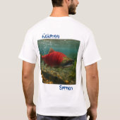 Kokanee-Lachs T-Shirt (Rückseite)