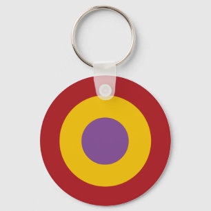 Kokarde Bürgerkrieg, ziviler Spanish roundel war Schlüsselanhänger