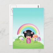 Kokesh Süsse Land Postcard Postkarte (Vorne/Hinten)