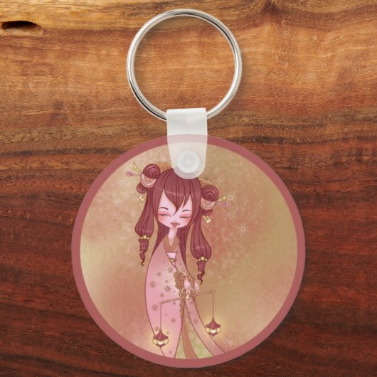 Kokeshi Balance Schlüsselanhänger (Vorderseite)