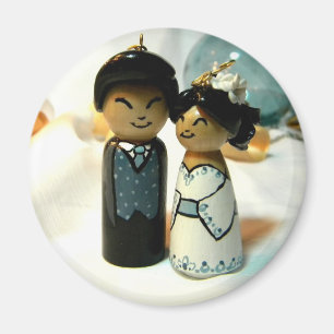 Kokeshi, das II Wedding ist Magnet