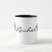 Kokeshi Doll Black 11 oz Combo Tasse (Zentrum)