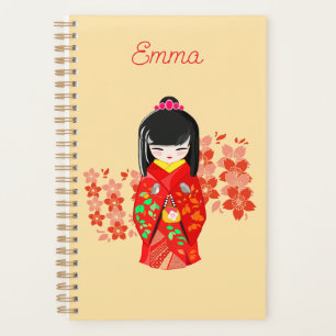 Kokeshi Doll Cherry Blossom Planer