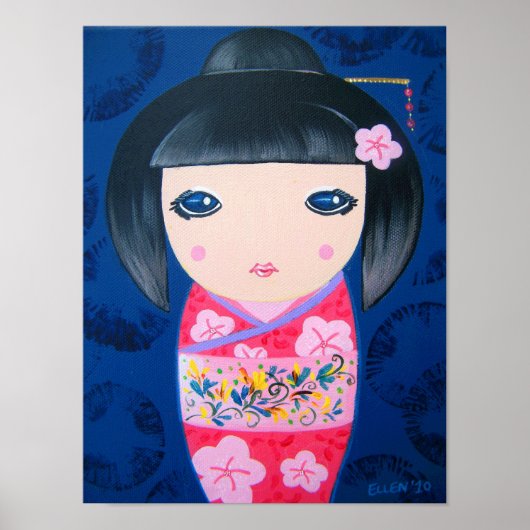 Kokeshi Doll - Harumi Poster (Vorne)