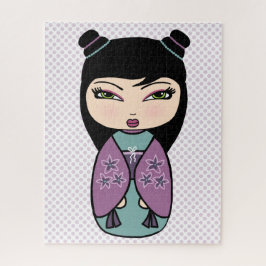 Kokeshi Doll Lila Puzzle