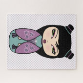 Kokeshi Doll Lila Puzzle (Horizontal)