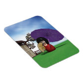 Kokeshi Doll Magnet (Rechte Seite)