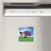 Kokeshi Doll Magnet (In Situ (Geschirrspüler))