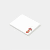 Kokeshi Doll Red Post-it® Notes 4 x 3 Post-it Klebezettel (angewinkelt)
