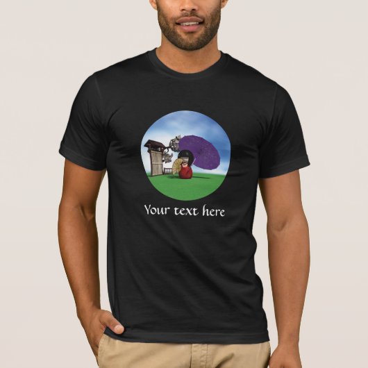 Kokeshi Doll T-Shirt (Vorderseite)