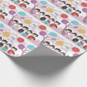 Kokeshi Dolls Geschenkpapier (Ecke)