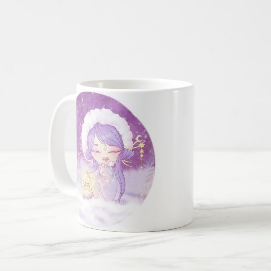 Kokeshi Etoile Kaffeetasse (Vorderseite Links)