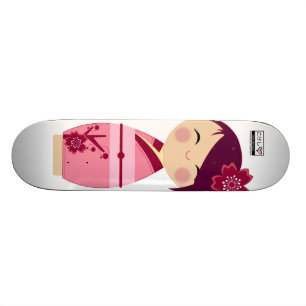 Kokeshi Kirschblüte Sk8board Skateboard