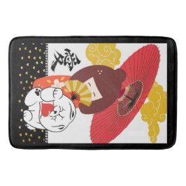 KOKESHI LIEBE Chow Hund Herz KRATTE MATTE
