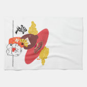 KOKESHI LOVE Chow dog heart Kitchen Towels Geschirrtuch (Horizontal)