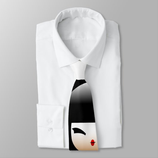 kokeshi-mickey krawatte (Gebunden)