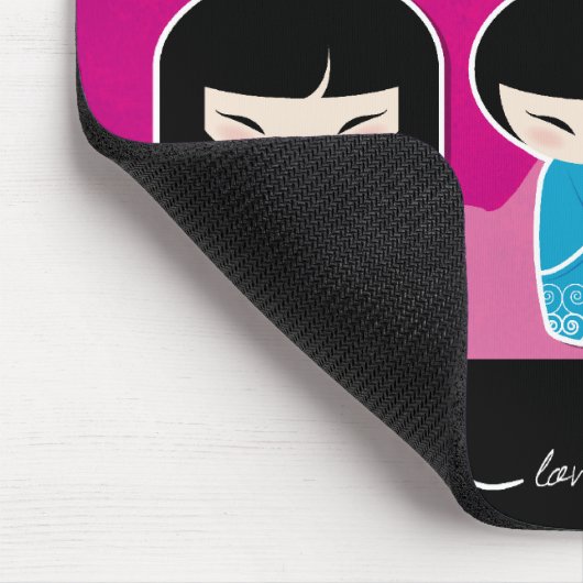 Kokeshi mousepad (Ecke)
