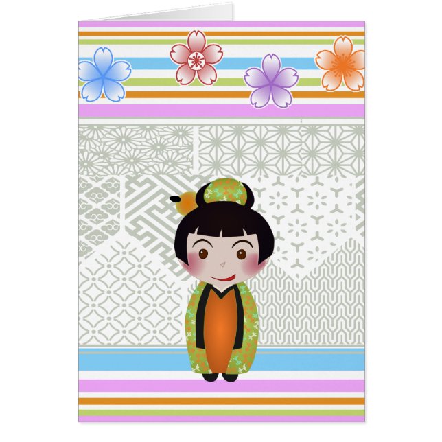 Kokeshi noshi (Vorne)