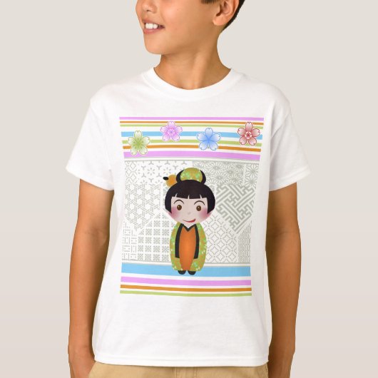 Kokeshi noshi T-Shirt (Vorderseite)