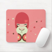 kokeshi Puppe Mousepad (Mit Mouse)