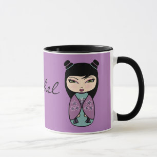 Kokeshi-Puppe Tasse